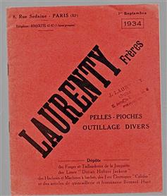 Laurenty Freres  - Pelles - Pioches - Outilage divers