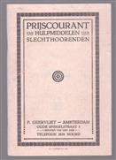 Prijscourant van hulpmiddelen voor slechthoorenden