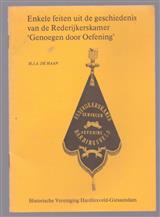 Enkele feiten uit de geschiedenis van de Rederijkerskamer  Genoegen door oefening