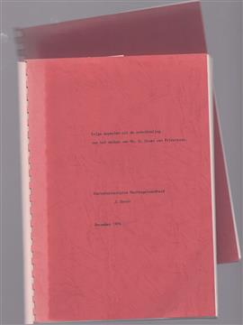 Enige aspecten uit de ontwikkeling van het denken van Mr. G. Groen van Prinsteren