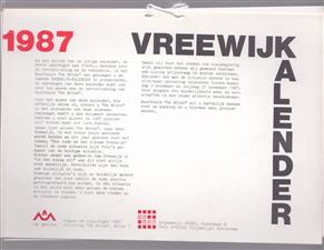 Vreewijk kalender 1987