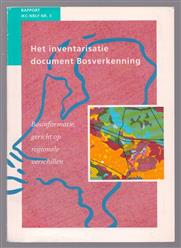 Het inventarisatie-document bosverkenning, bosinformatie, gericht op regionale verschillen