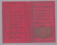 Zomerdiensten der Spoorwegen - Extra uitgave van Van Santen s Officieele Reisgids voor Nederland