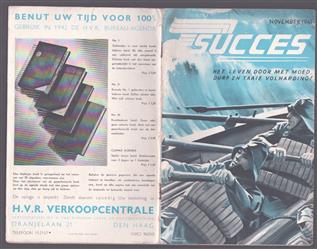Tijdschrift "Succes"Omslag illustratie Hans Borrebach -  November 1941