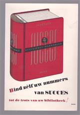 Reclame vel - Bind zelf uw nummers van SUCCES tot trots van uw boekenkast