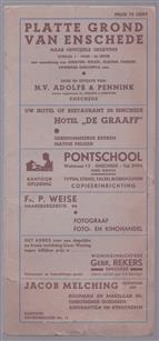 Platte grond van Enschede 6e druk