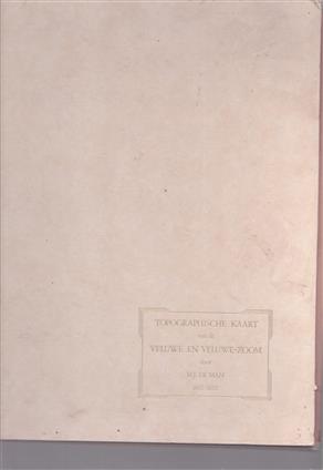 Topographische kaart van de Veluwe en Veluwe-zoom, 1802-1812