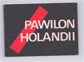 (BROCHURE) Pawilon Holandii. Auschwitz Block 21