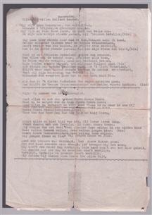 "document" Kameraden – lied van 4–1–12 H.I. (3 liederen.)