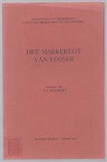 25ste stuk: Markeregt van Losser, Overijsselsche stad-, dijk- en markeregten. Derde Deel: Markeregten
