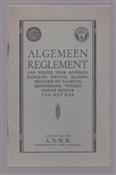 Algemeen reglement van politie voor de rivieren, kanalen, havens, sluizen, bruggen en daartoe behoorende werken onder beheer van het rijk