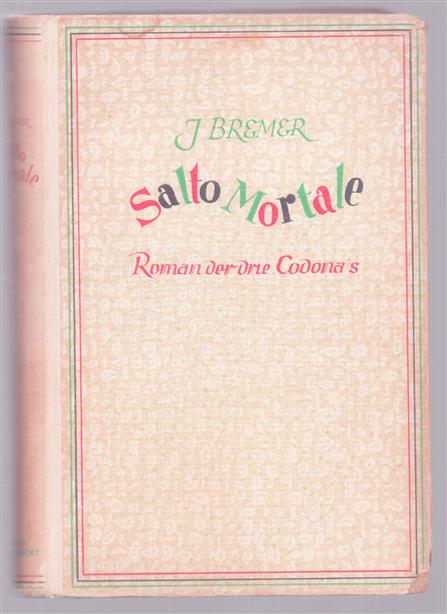 Salto mortale, de roman der 3 Codona's