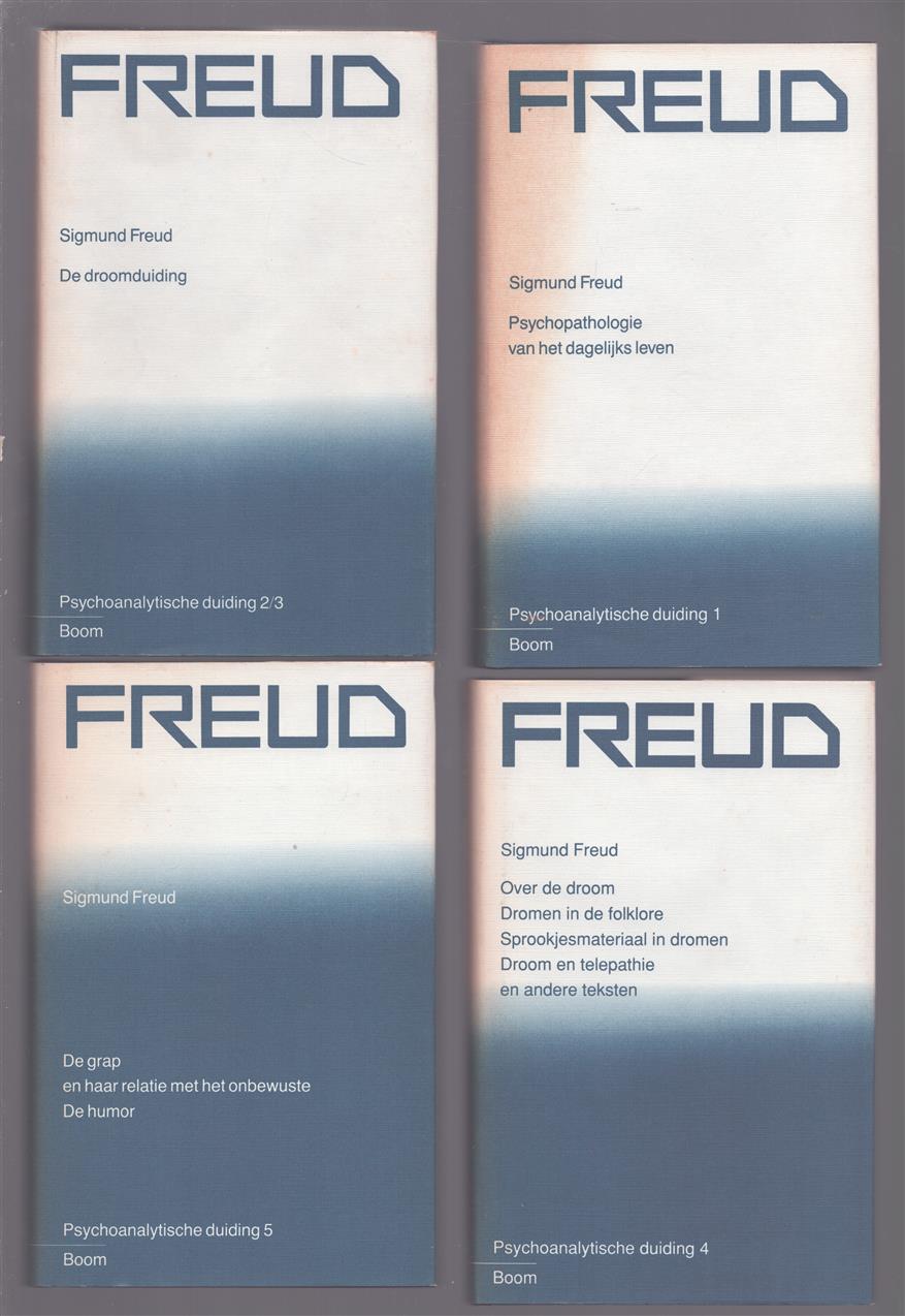 Psychoanalytische duiding, Sigmund Freud Nederlandse editie