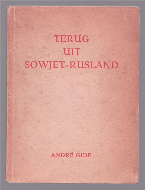 Terug uit Sowjet-Rusland