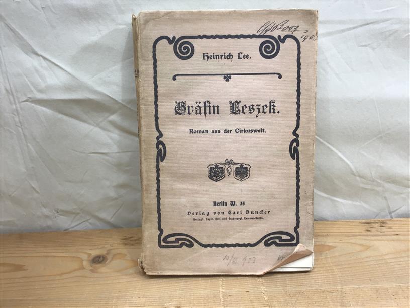 Grafin Leszek : Roman aus der Circuswelt