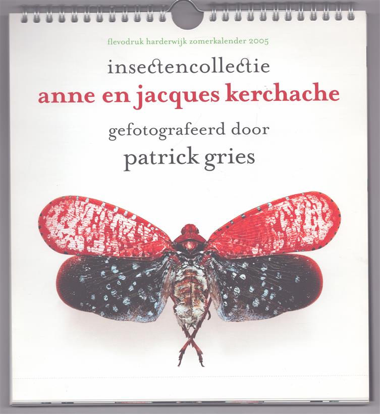 Insectencollectie - Zomerkalender 2005