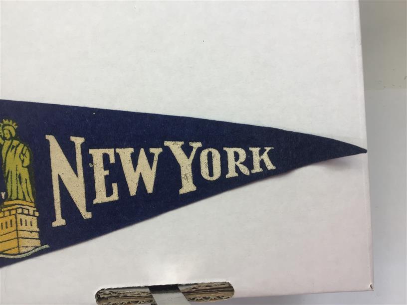 New York – World's Fair 1939 - Souvenirwimpel / pennant - Linnen textiel