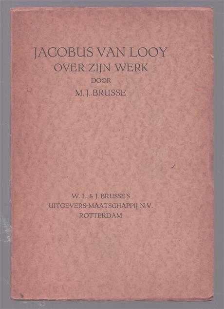 Jacobus van Looy over zijn werk