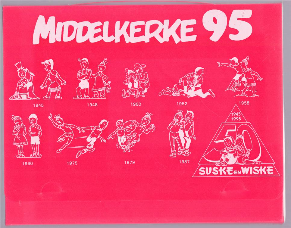 Middelkerke 95 - In stevige plastic draag tas -De vliegende aap   enige suske en wiske curiosa.