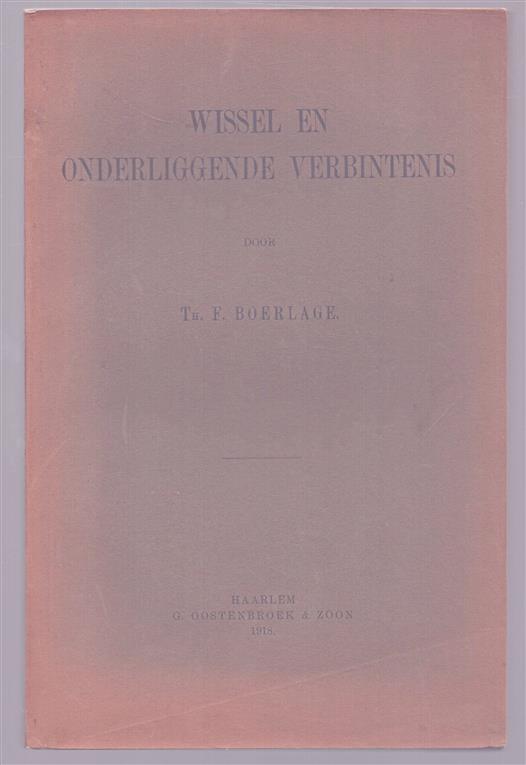 Wissel en onderliggende verbintenis