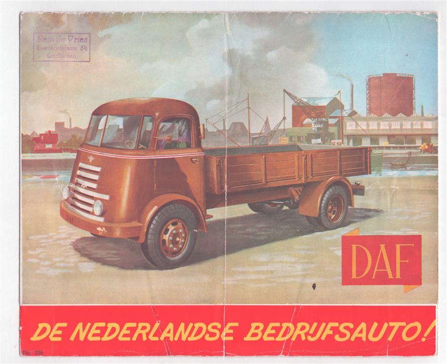 DAF De Nederlandsche Bedrijfsauto!