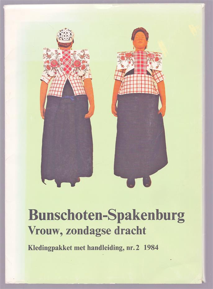 Bunschoten-Spakenburg, vrouw, zondagse dracht