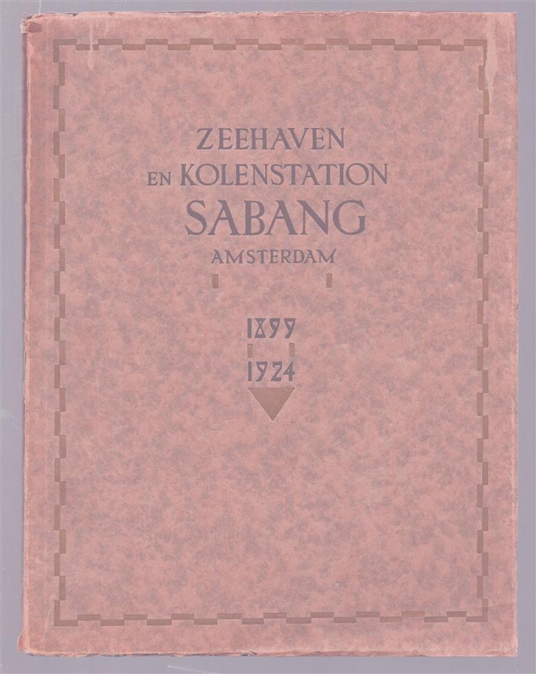 Zeehaven en kolenstation Sabang 1899 - 1924