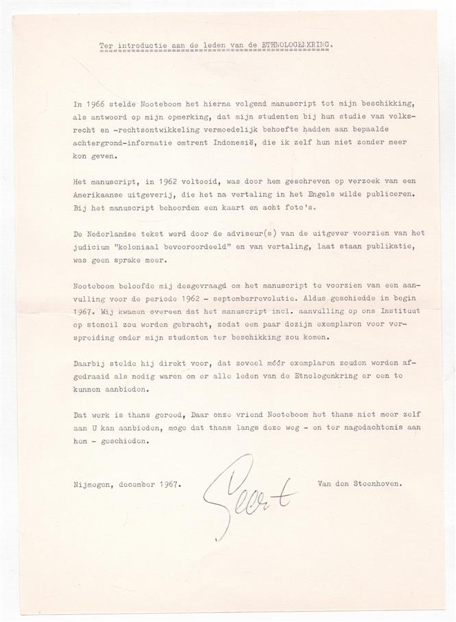 manuscript over indonesie