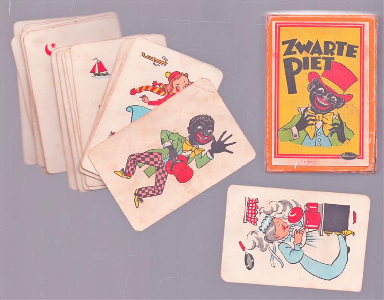 Kaartspel - Zwarte Piet (22kaarten = 11 paar + zwarte piet. incl. doos