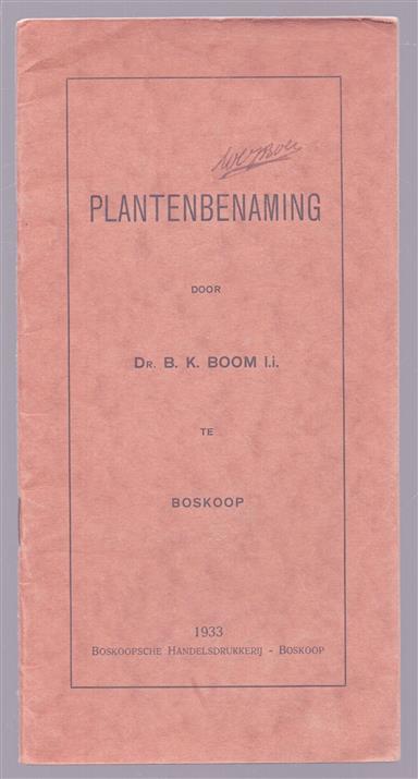 Plantenbenaming