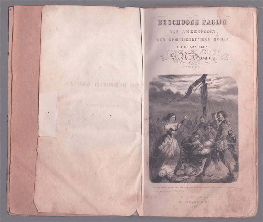 De schoone bagijn van Amersfoort, een geschiedkundige roman uit de XIVe eeuw Deel I en II (van de 3 delen)