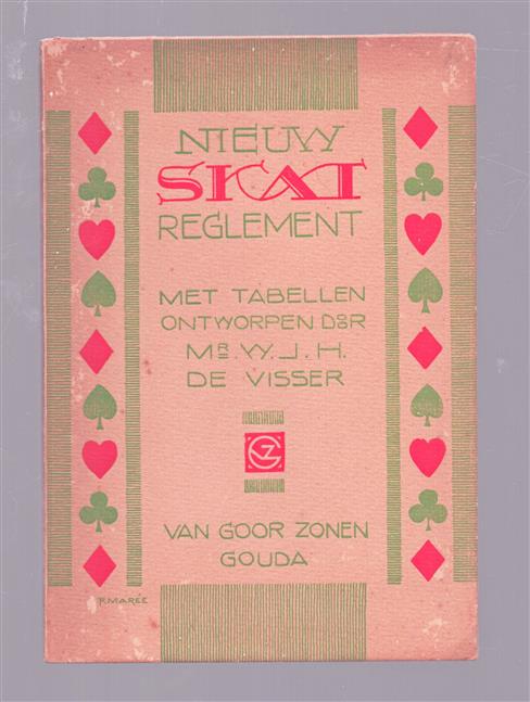 Nieuw skatreglement, met tabellen ( skat kaartspel)