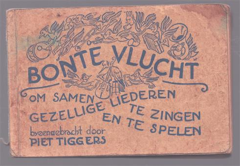 Bonte vlucht : een- en meerstemmige liederen en canons met aanwijzingen voor gitaarbegeleiding