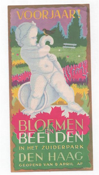 Bloemen en beelden in het Zuiderpark – Den Haag