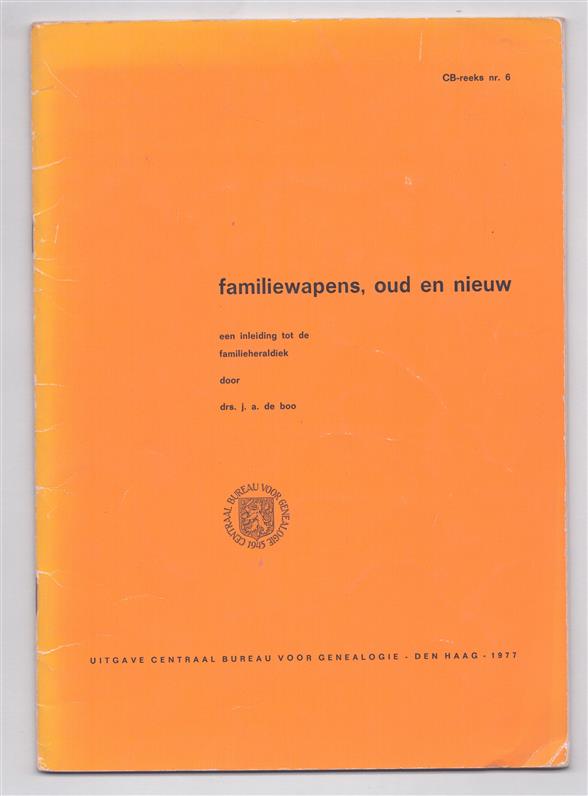 Familiewapens, oud en nieuw, een inleiding tot de familieheraldiek
