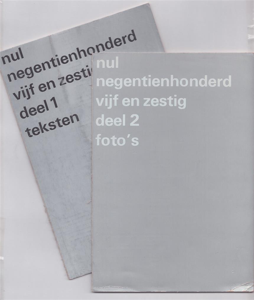 Nul, negentienhonderd vijf en zestig, [catalogus tentoonstelling Stedelijk Museum, 15 april-8 juni 1965]