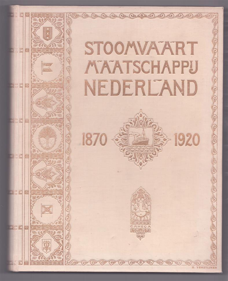 Gedenkboek der Stoomvaart Maatschappij Nederland 1870-1920
