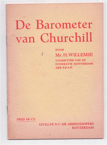 barometer van churchill - Politieke brochure