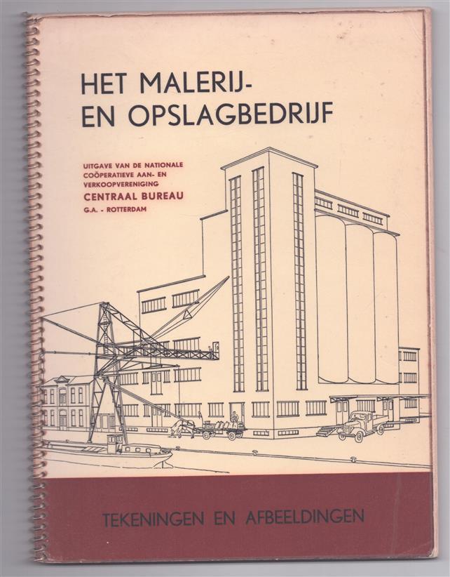 Het malerij- en opslagbedrijf. Tekeningen en afbeeldingen