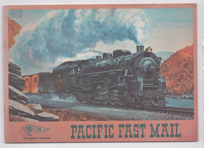 (BEDRIJF CATALOGUS - TRADE CATALOGUE) Pacific Fast Mail. Thirteenth Edition. Model Railroad Catalog
