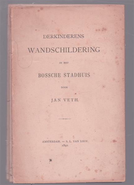 Derkinderens wandschildering  in het bossche stadhuis